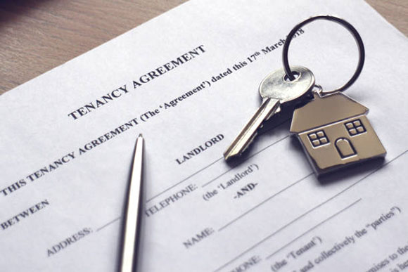 Tenancy agreement for houses that was left behind the owners