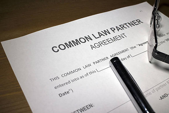 Your common law partner agreement documents