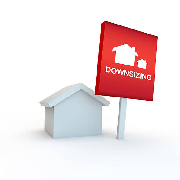 Downsizing house properties price