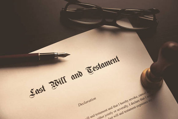 Declaring last will and testament
