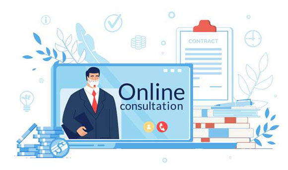 Consulting through online platform