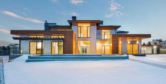 Buying home properties around winter season