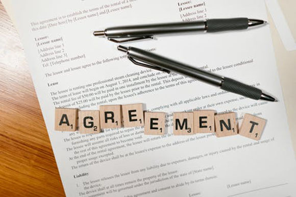 Agreement set up for contracts
