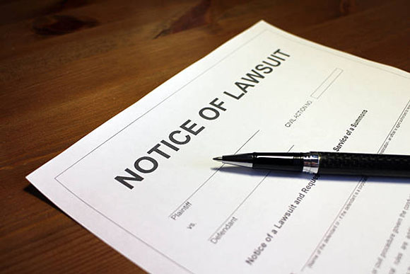 Getting a notice for lawsuit for home buyers' liability