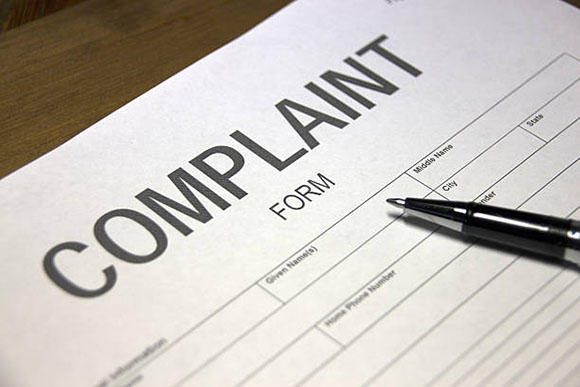 Your complaint form document