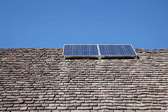Solar panels at home