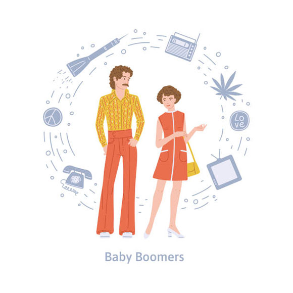 Baby boomers generation